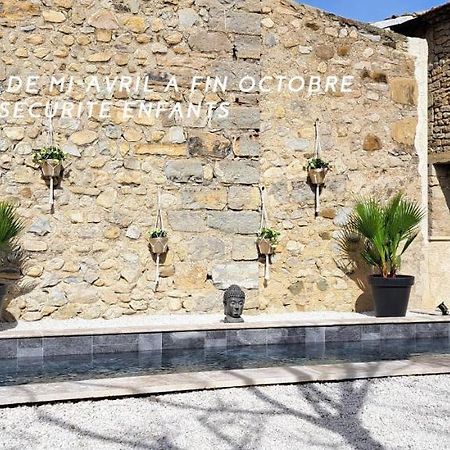 Mazet En Provence Pour 4, Piscine Chauffee Privee, Jardin Clos Prive, Barbecue, Chiens Admis Sainte-Jalle 外观 照片