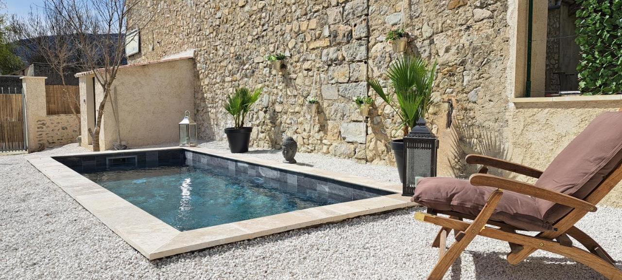 Le Mazet Sainte-Jalle, Piscine Chauffee, Jardin Clos, Barbecue En Baronnies Provencales 外观 照片