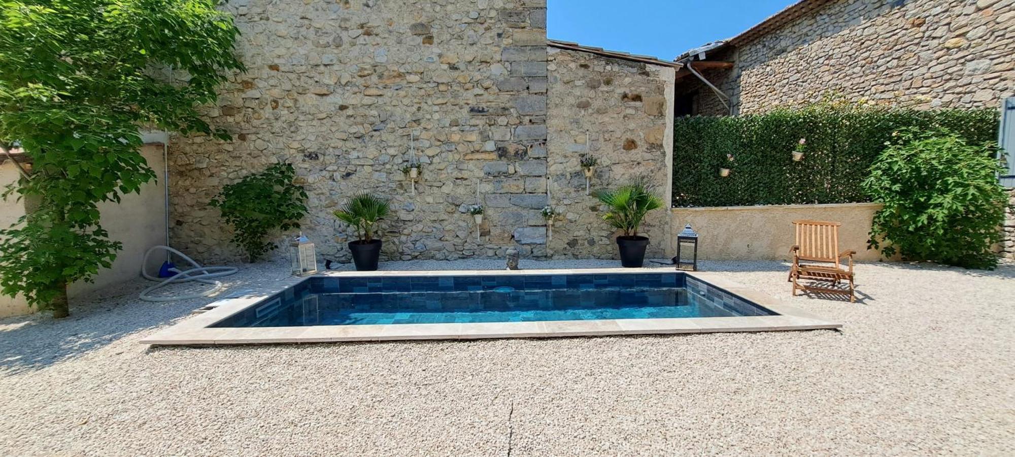 Le Mazet Sainte-Jalle, Piscine Chauffee, Jardin Clos, Barbecue En Baronnies Provencales 外观 照片